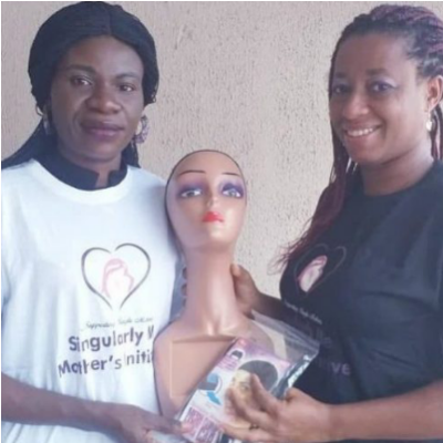 single mother empowerment for wig training